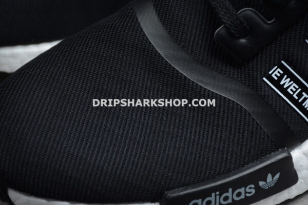 Adidas NMD R1 Shoes Core Black Cloud White