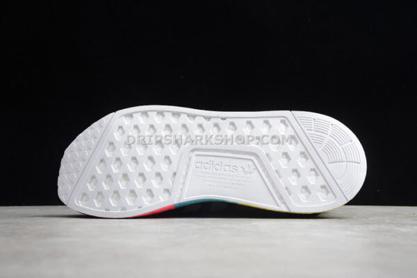 Adidas NMD R1 Boost V2 Tokyo Core Black Blue Yellow Red
