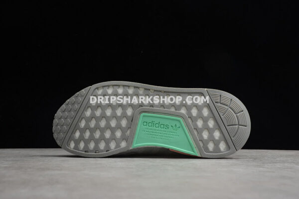 Adidas NMD R1 Shoes Cloud White Grey Two Clear Mint