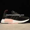 Adidas NMD R1 Boost Synthetics Wmns Core Black Peach Pink