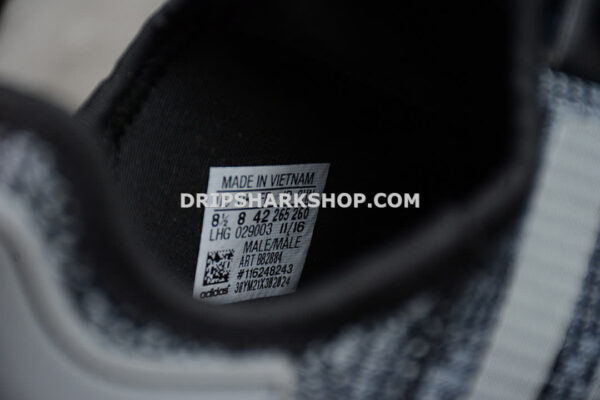 Adidas NMD R1 Glitch Shoes Core Black Grey Red