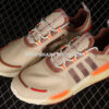 Adidas NMD V3 Boost Shoes Bliss Wild Sepia Off White