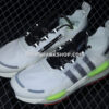 Adidas NMD V3 Boost Shoes Crystal White Core Black Signal Green