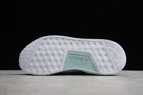 Adidas NMD R1 Shoes White Tactile Green