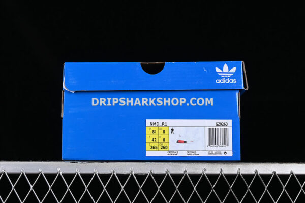 Adidas NMD R1 Boost White Red Black
