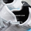 Adidas NMD R1 Shoes Light Grey White Blue