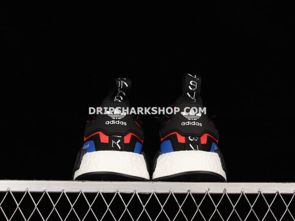 Adidas NMD R1 Shoes Core Black Multi Color