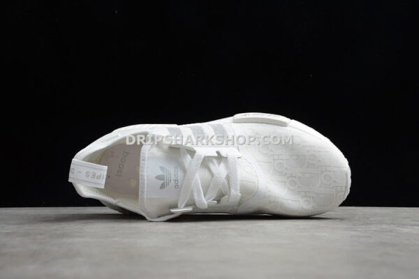 11-22 Adidas NMD R1 Shose Cloud White Cloud White Light Grey