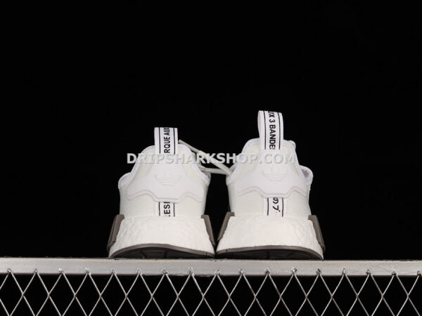 Adidas NMD R1 Primeblue Cloud White Core Black Grey Three