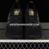 Adidas NMD R1 Shoes Core Black Solar Orange Cloud White