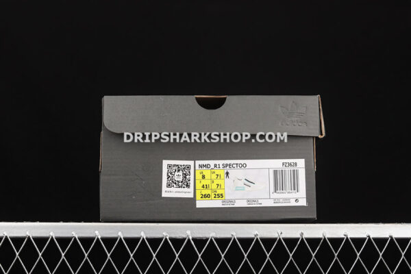 Adidas NMD R1 Spectoo Shoes Cloud White Cyan Black