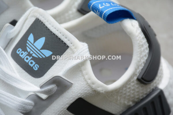 Adidas NMD R1 Shoes Cloud White Core Black Blue