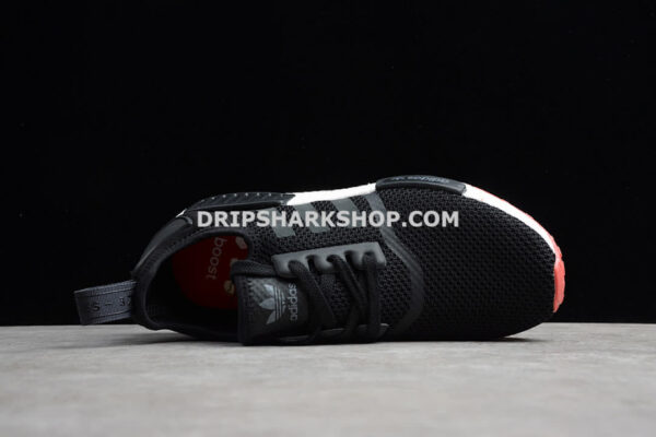 Adidas NMD R1 Core Black Trace Scarlet