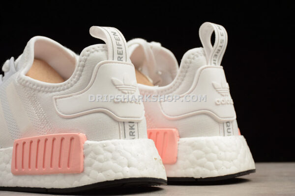Adidas NMD R1 Boost White White Rose