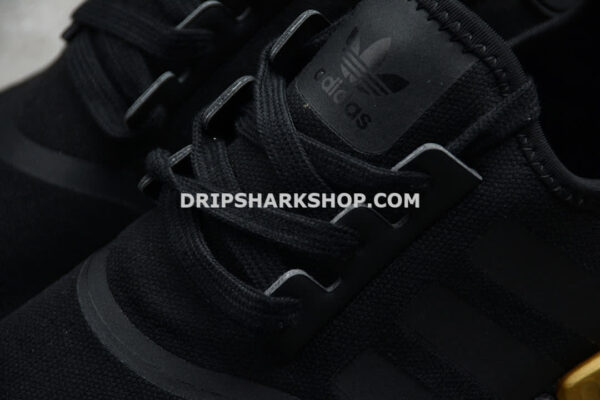 Adidas NMD R1 Shoes Core Black Core Black Gold Metallic