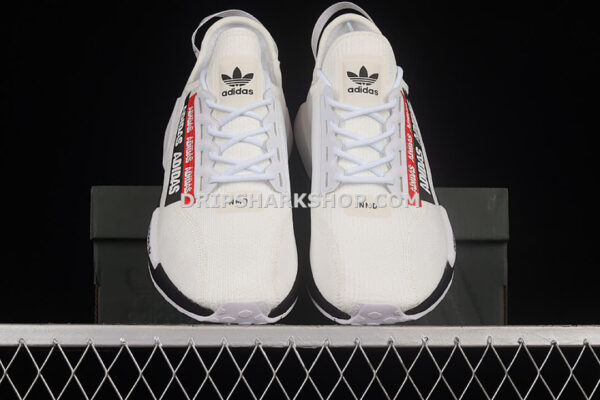 Adidas NMD R1 V2 Cloud White Core Black Scarlet