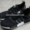 Adidas NMD R1 Shoes Core Black Cloud White