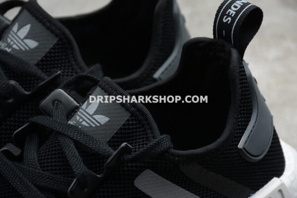 Adidas NMD R1 Shoes Core Black Cloud White Grey