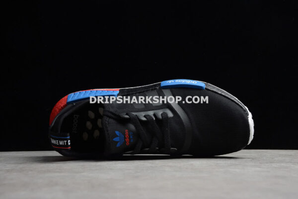 Adidas NMD R1 Shoes Core Black Core Black Lush Red