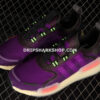 Adidas NMD V3 Boost Shoes Active Purple Core Black Signal Green