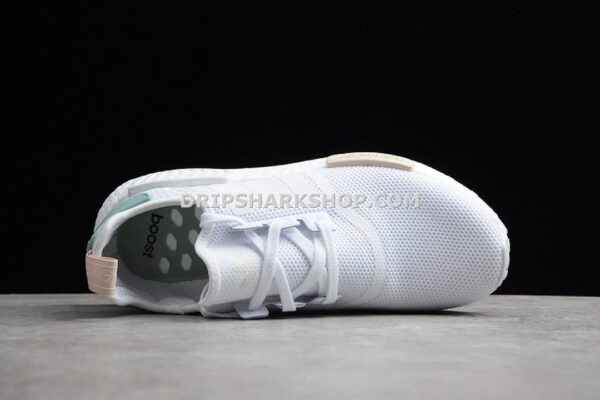 Adidas NMD R1 Shoes White Tactile Green