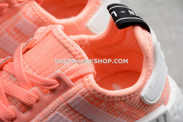 Adidas NMD R1 Shoes Sun Glow Core Black Flat White