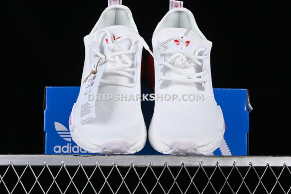 Adidas NMD R1 Boost White Red Black