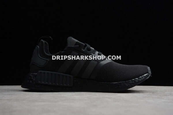 Adidas NMD R1 Shoes Triple Black Black Black