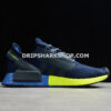 Adidas NMD R1 V2 Shoes Collegiate Navy Collegiate Navy Signal Green