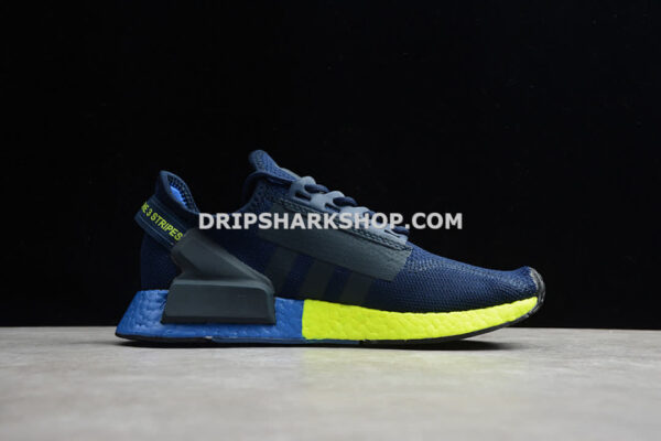 Adidas NMD R1 V2 Shoes Collegiate Navy Collegiate Navy Signal Green