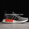 Adidas NMD R1 Shoes Grey Four Core Black Cloud White