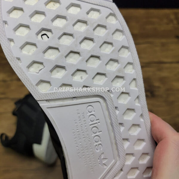 Adidas NMD R1 Shoes Trace Gret Metallic Trace Grey Metallic White
