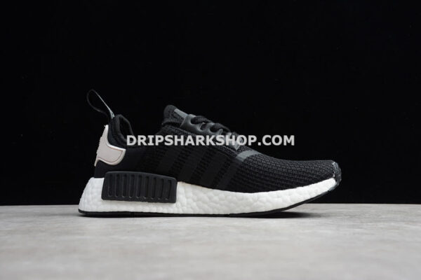 Adidas NMD R1 Shoes Core Black Cloud White