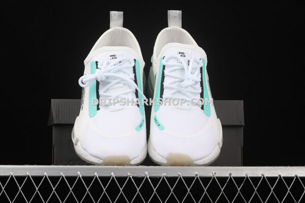 Adidas NMD R1 Spectoo Shoes Cloud White Cyan Black