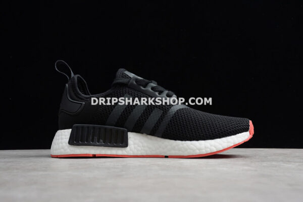 Adidas NMD R1 Core Black Trace Scarlet