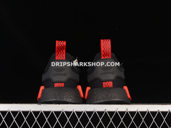 Adidas NMD R1 Core Black Core Black Red