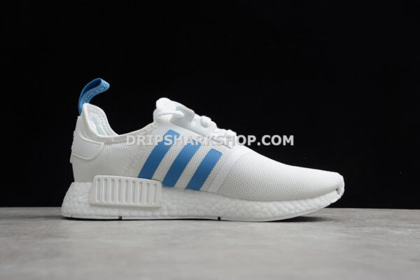 Adidas NMD R1 J Shoes Cloud White Blue