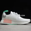 Adidas NMD R1 Shoes Cloud White Grey Two Clear Mint