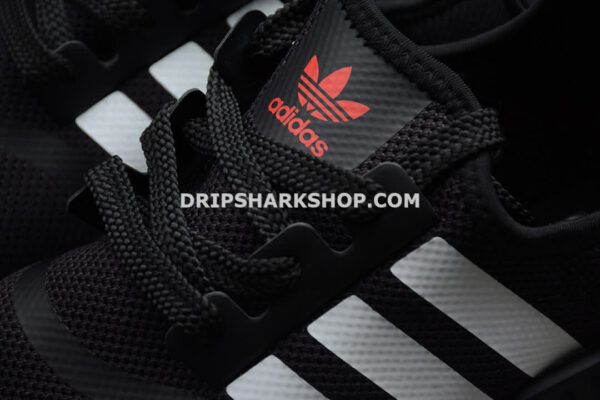Adidas NMD R1 Shoes Core Black Scarlet Cloud White