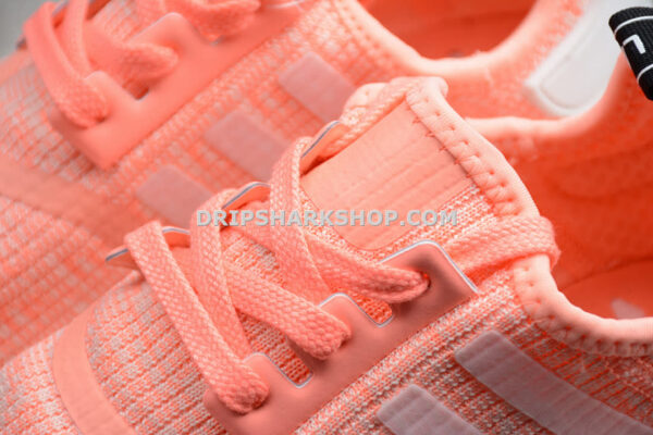 Adidas NMD R1 Shoes Sun Glow Core Black Flat White