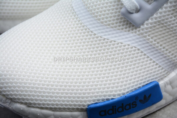 Adidas NMD R1 Shoes Footwear White Footwear White Blue Glow