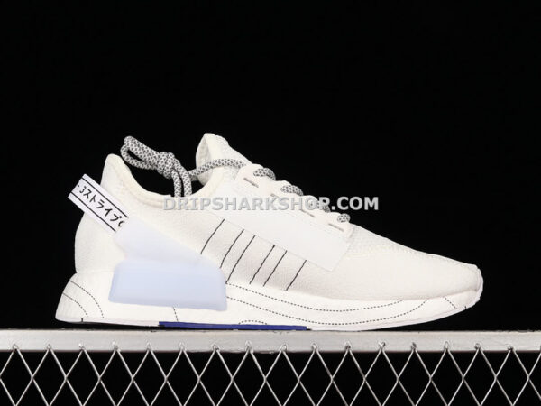 Adidas NMD R1 V2 Shoes Cloud White Core Black Bold Blue