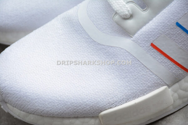 Adidas NMD R1 Shoes White Yellow Blue Red