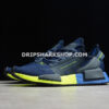 Adidas NMD R1 V2 Shoes Collegiate Navy Collegiate Navy Signal Green