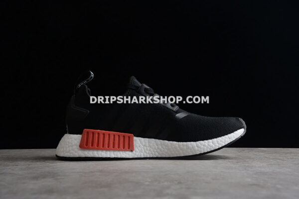 Adidas NMD R1 Boost Shoes Core Black Core Black Cloud White