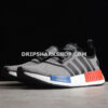 Adidas NMD R1 Shoes Grey Four Core Black Cloud White