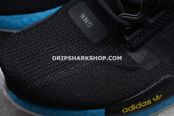 Adidas NMD R1 V2 Core Black Carbon Shock Yellow