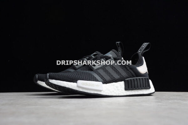 Adidas NMD R1 Shoes Core Black Cloud White
