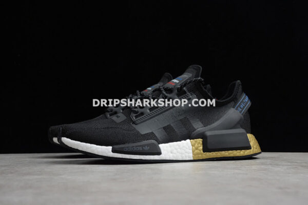 Adidas NMD R1 V2 Core Black Core Black Metallic Gold