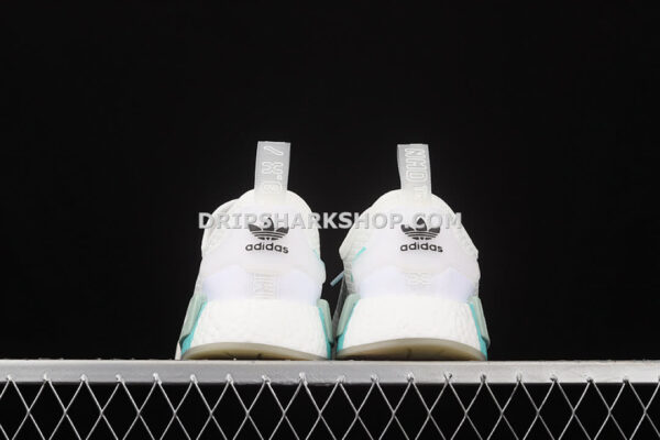 Adidas NMD R1 Spectoo Shoes Cloud White Cyan Black